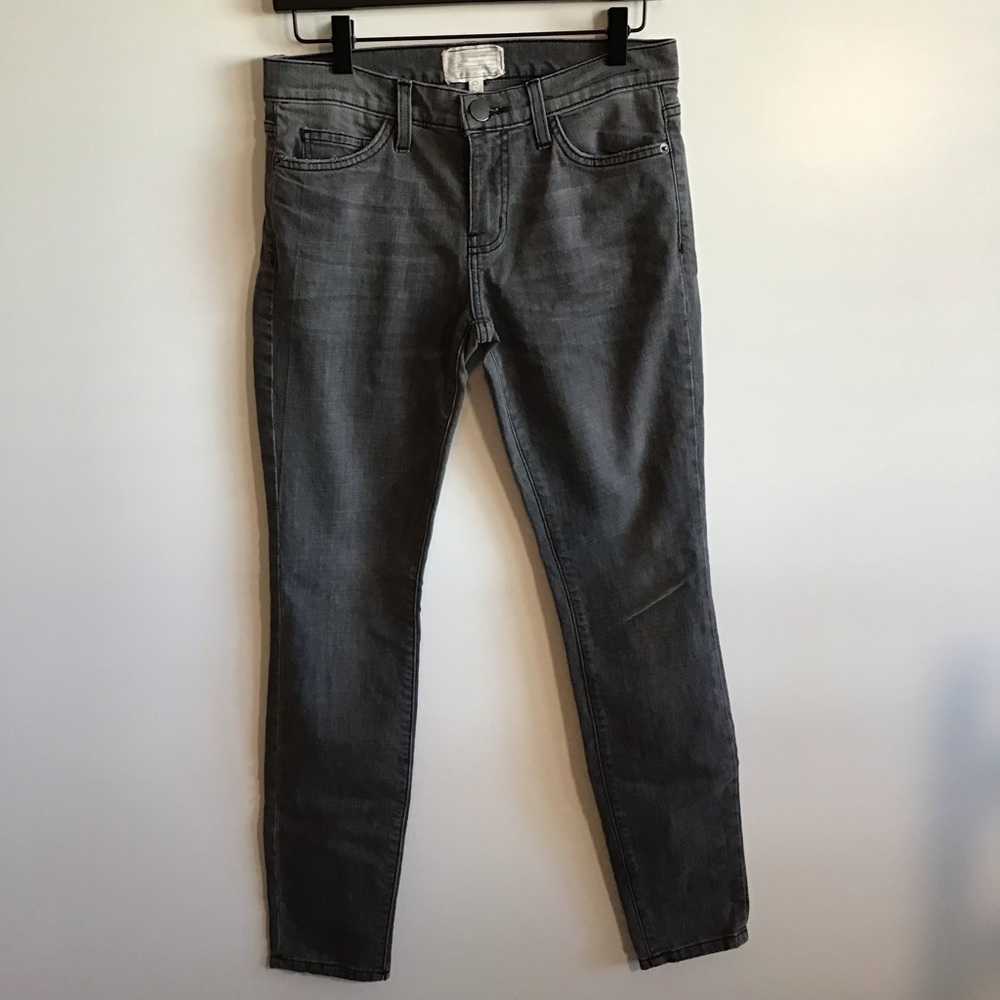 Current Elliot Gray Jeans “The Ankle Skinny” S 27